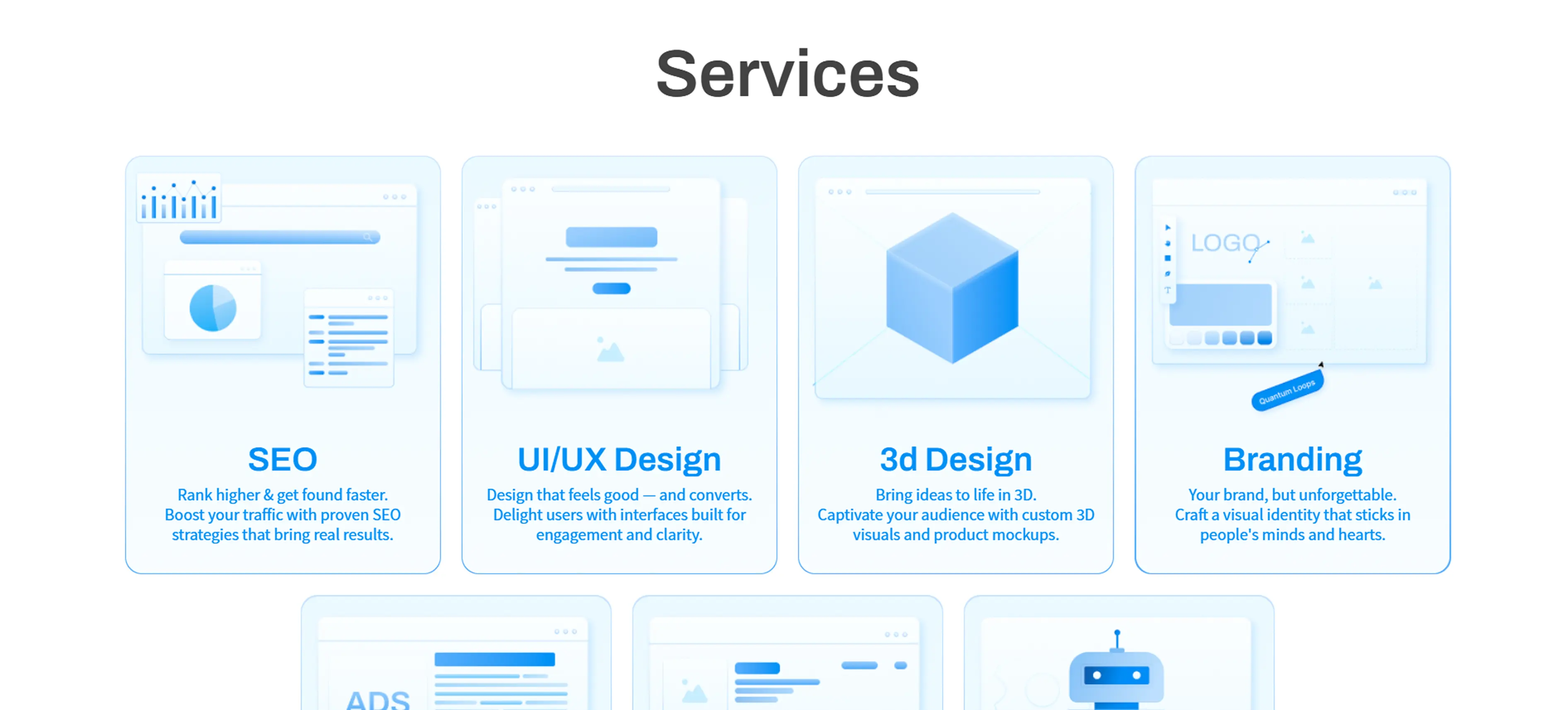 Quantum Loops services section